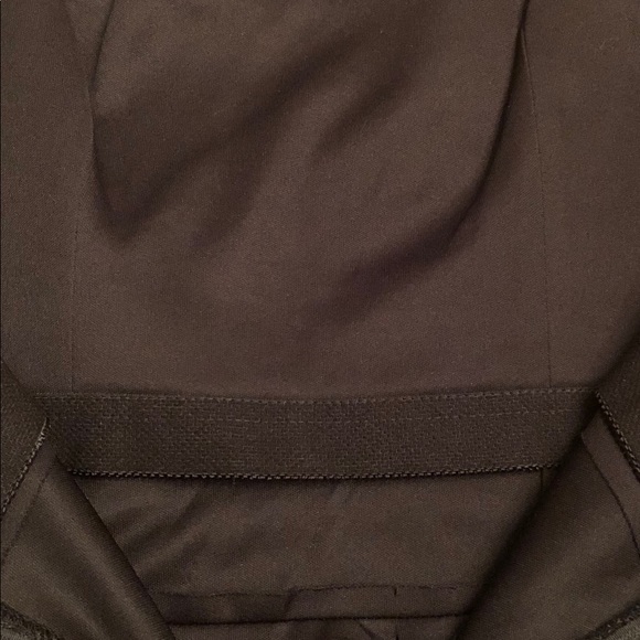 New Black Strapless Dress w/Lace Detailing - Picture 7 of 8